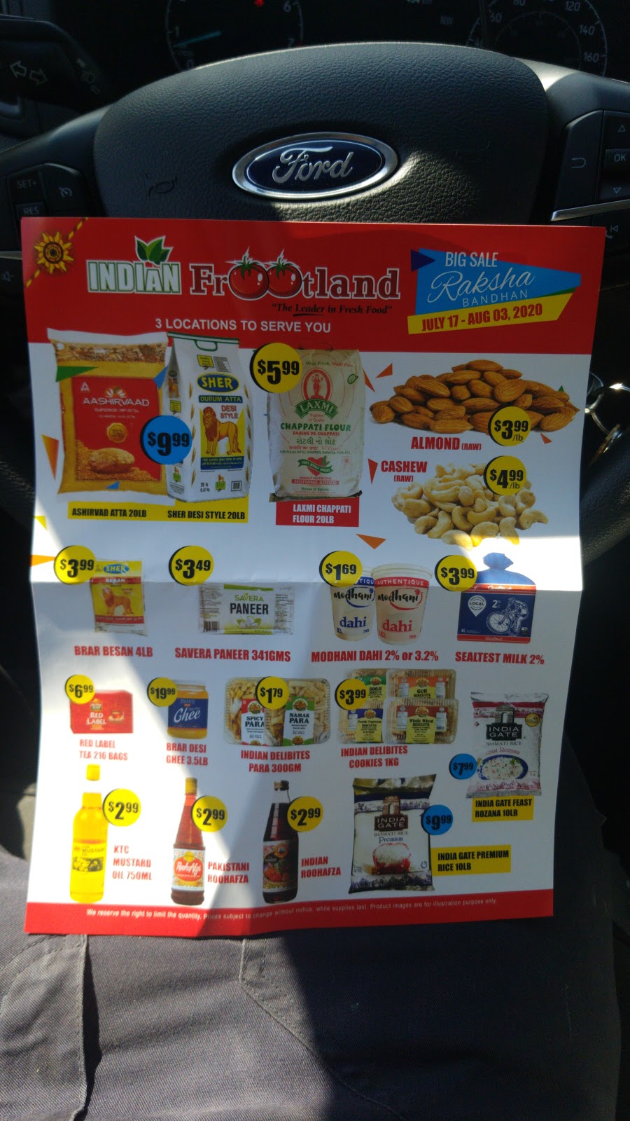 Indian FrootLand | 9985 McVean Dr #49, Brampton, ON L6P 0K4, Canada | Phone: (905) 794-5129
