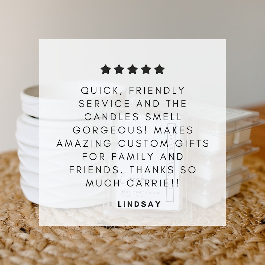 Wax + Wick Co | 36 Stonemount Crescent, Angus, ON L0M 1B4, Canada | Phone: (705) 706-7890