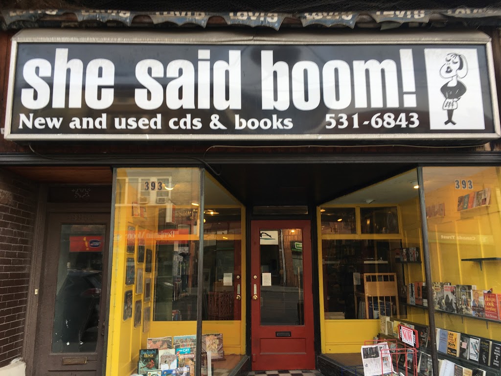 She Said Boom! | 393 Roncesvalles Ave, Toronto, ON M6R 2N1, Canada | Phone: (416) 531-6843