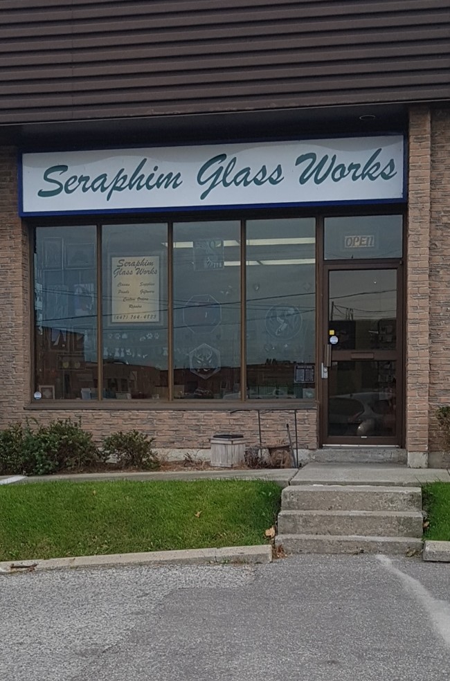 Seraphim Glass Works | 955 Brock Rd #1b, Pickering, ON L1W 2X9, Canada | Phone: (647) 764-4835