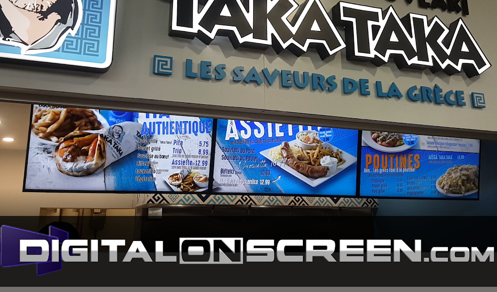 digitalONscreen - Digital Signage | 57 Rue de Braine, Blainville, QC J7B 1Z2, Canada | Phone: (514) 435-3666