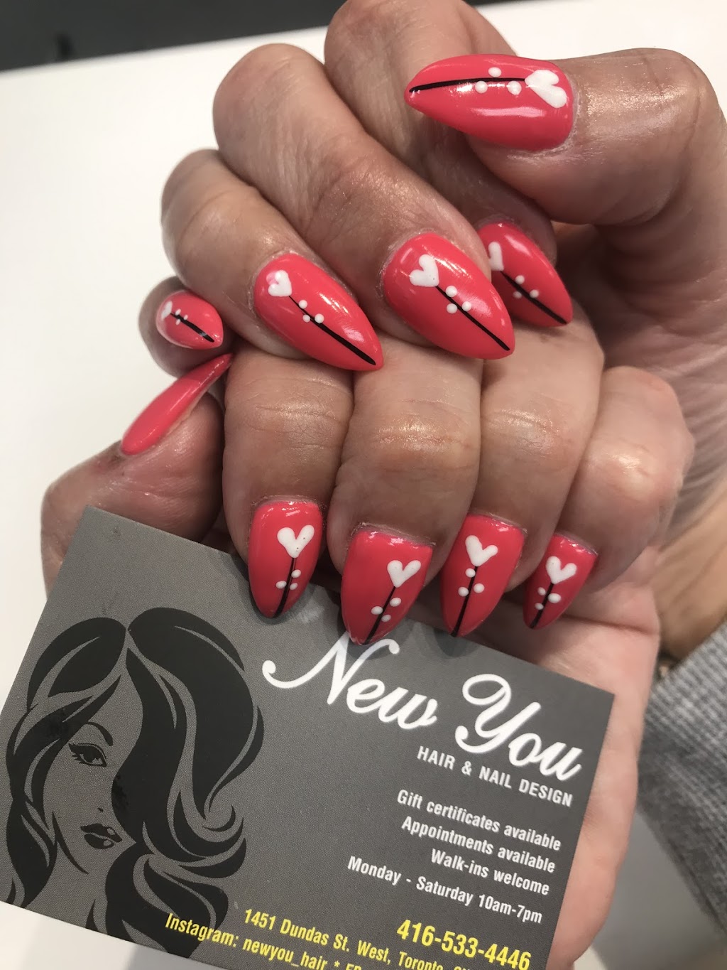 New You Hair & Nail Design 1451 Dundas St W, Toronto, ON M6J 1Y7, Canada