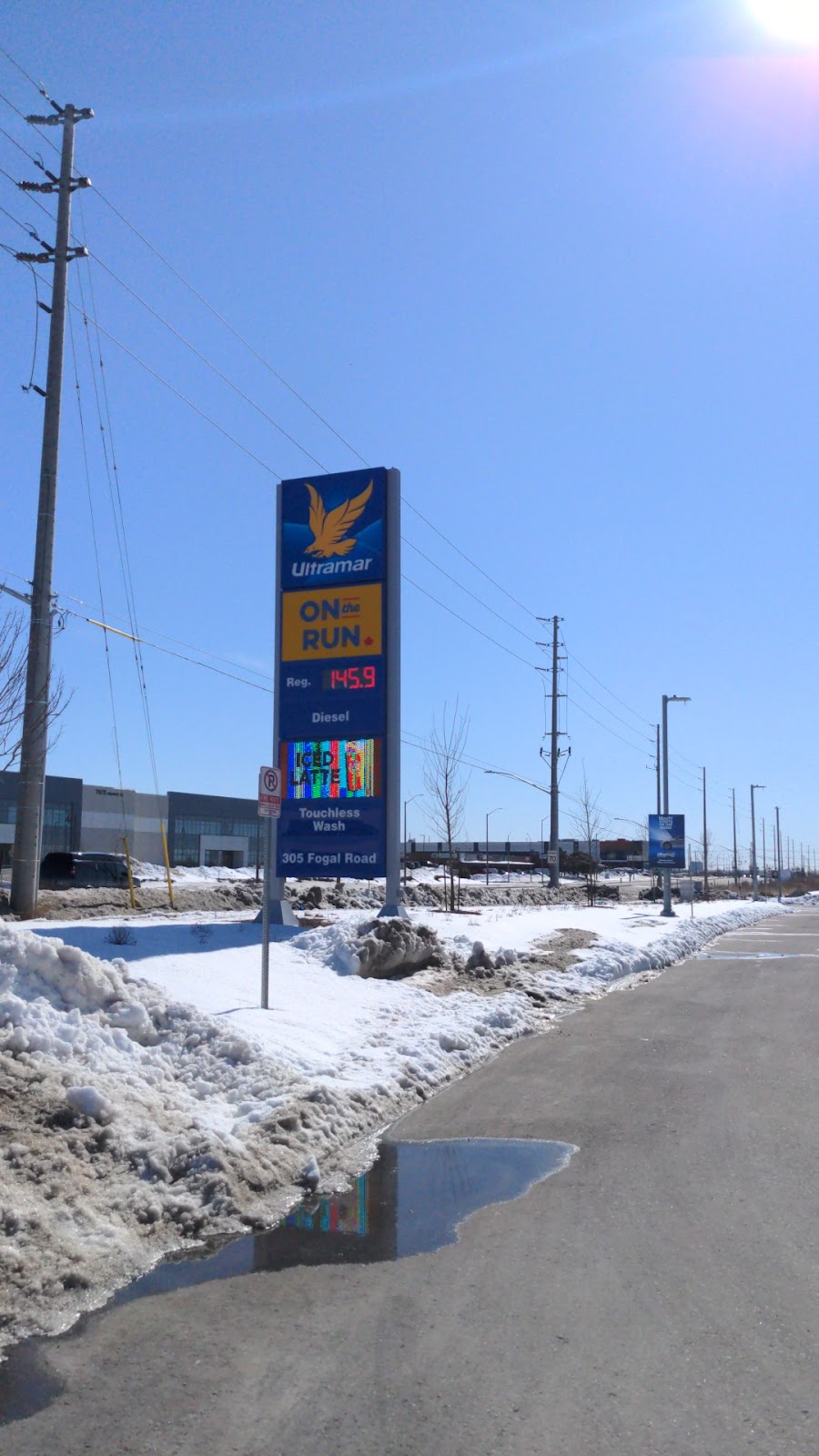 Ultramar - Gas Station | 305 Fogal Rd, Brampton, ON L6P 4R2, Canada | Phone: (905) 850-9873
