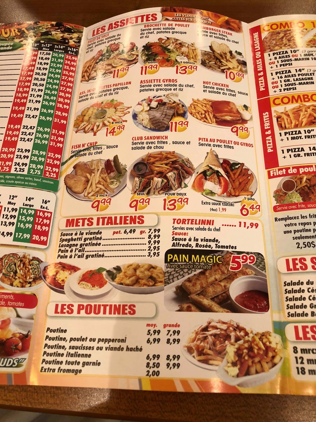 Bella Pizza | 810 Rue Notre-Dame, Repentigny, QC J5Y 1B6, Canada | Phone: (450) 585-1313