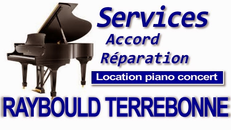 Laccordage de piano par Raybould | 564 Rue Hervieux, Terrebonne, QC J6W 3R6, Canada | Phone: (514) 969-4849