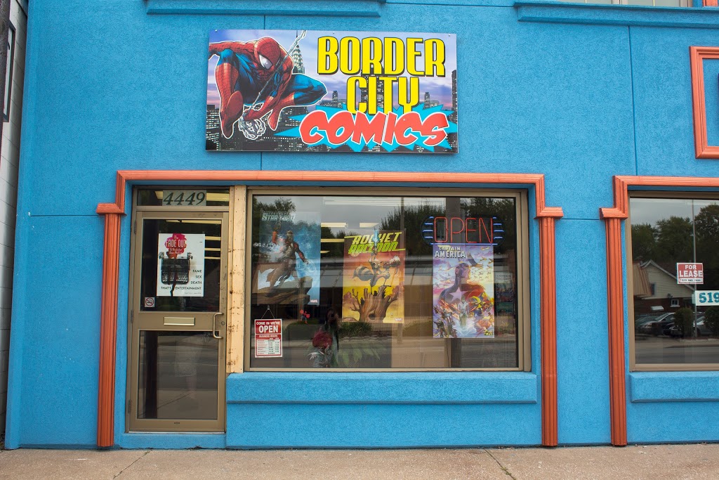 Border City Comics | 4449 Tecumseh Rd E, Windsor, ON N8W 1K6, Canada | Phone: (519) 977-7311