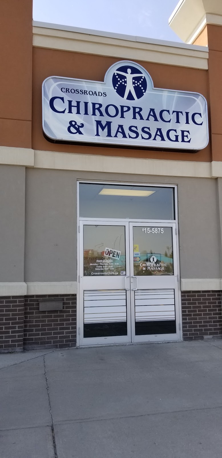 Crossroads Chiropractic & Massage Associates | 5875 Rochdale Blvd #15, Regina, SK S4X 2P9, Canada | Phone: (306) 205-7777