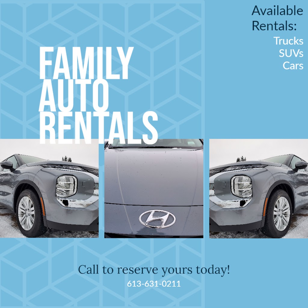 Family Auto Rentals & Detailing | 1377 Pembroke St W, Pembroke, ON K8A 7A5, Canada | Phone: (613) 631-0211