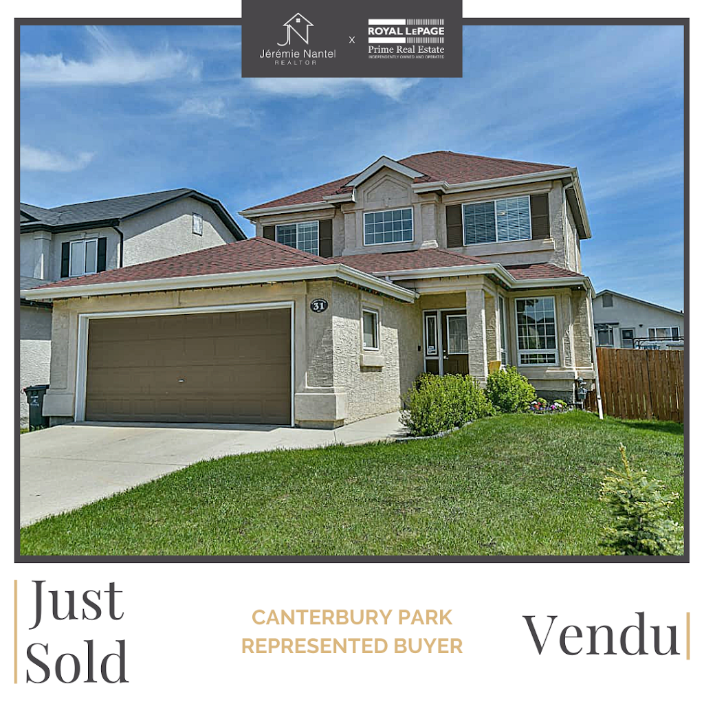 Jérémie Nantel, Realtor - Royal LePage Prime | 1305 Kenaston Blvd, Winnipeg, MB R3P 2P2, Canada | Phone: (204) 989-7900