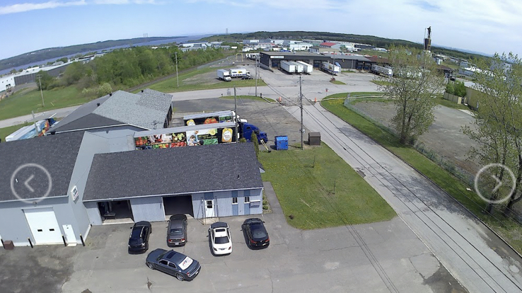 Camion Remorque Révan  900 des Calfats, Lévis, Québec