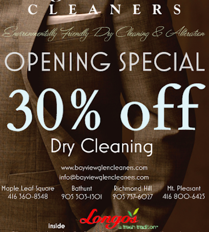 Bayview Glen Cleaners inside Longos | 65 Dufay Rd, Brampton, ON L7A 0B5, Canada | Phone: (416) 800-6425