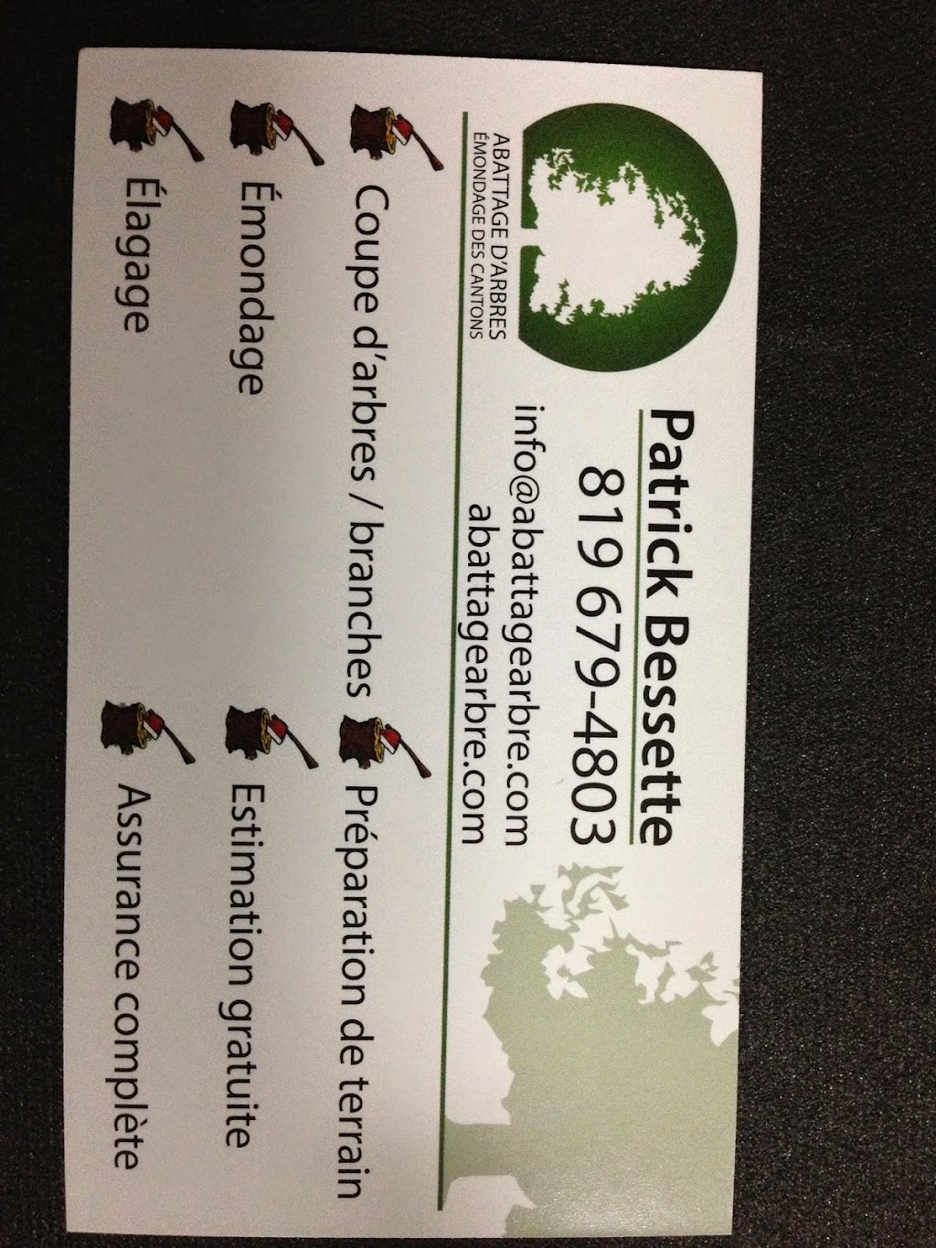 Émondage des Cantons | 430 Chem. de la Montagne, Sainte-Catherine-de-Hatley, QC J0B 1W0, Canada | Phone: (819) 679-4803
