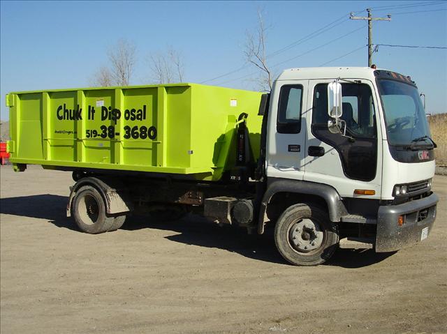 Chuck It Disposal Services | 5208 Telfer Rd, Sarnia, ON N7T 7H3, Canada | Phone: (519) 381-3680