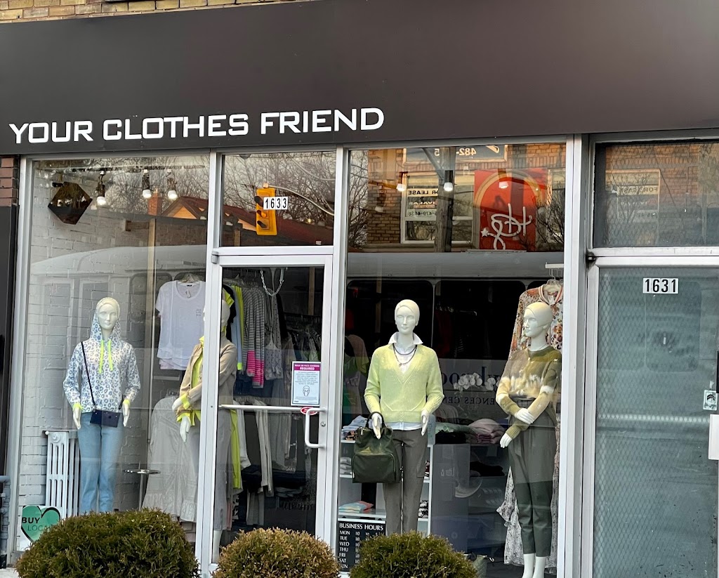Your Clothes Friend | 1625 Bayview Ave, East York, ON M4G 3B5, Canada | Phone: (416) 486-7755