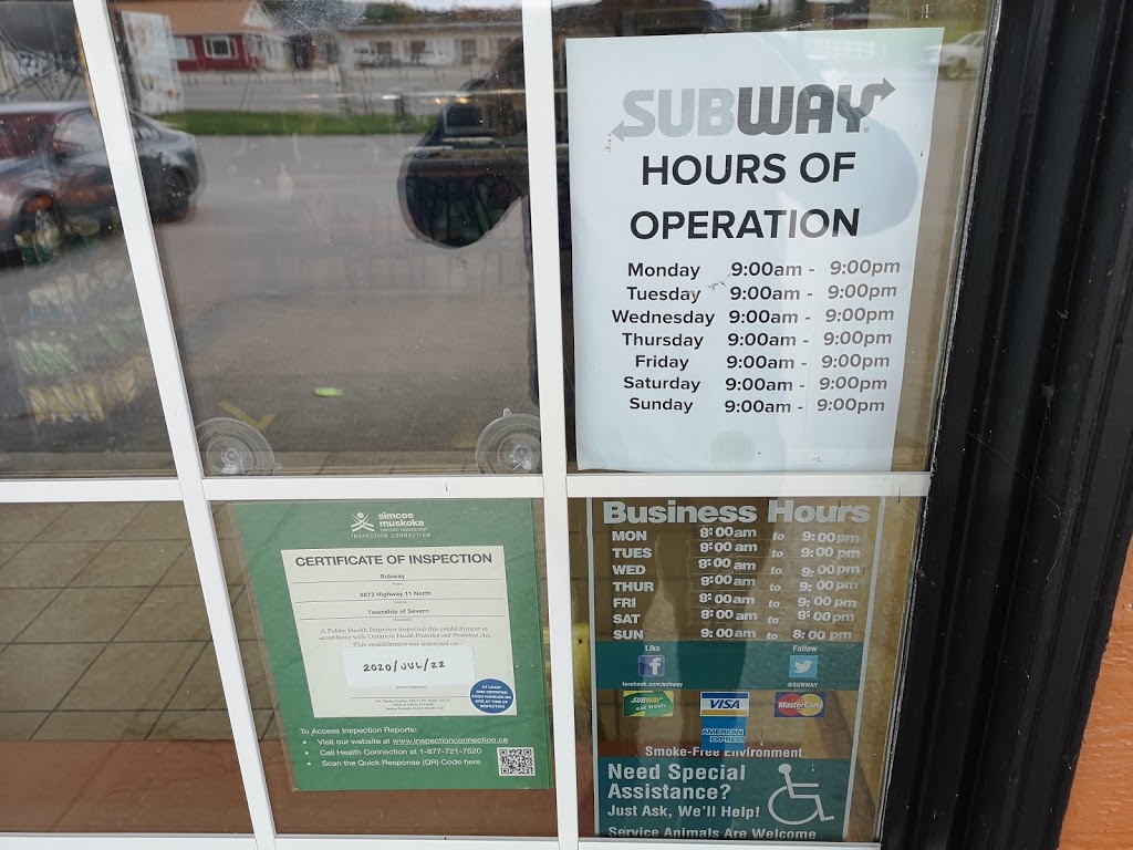 Subway | 8873 Provincial, ON-11 Unit 3, Orillia, ON L3V 0W4, Canada | Phone: (705) 326-2063