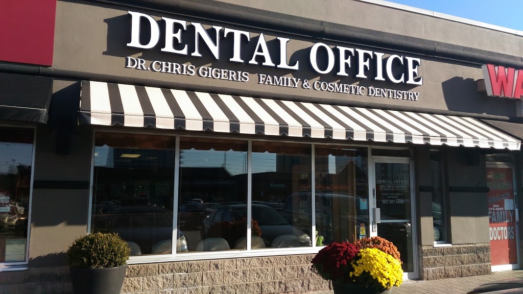 Dental Office - Dr Chris Gigeris | 5035 Hurontario St, Mississauga, ON L4Z 3X7, Canada | Phone: (905) 507-0080