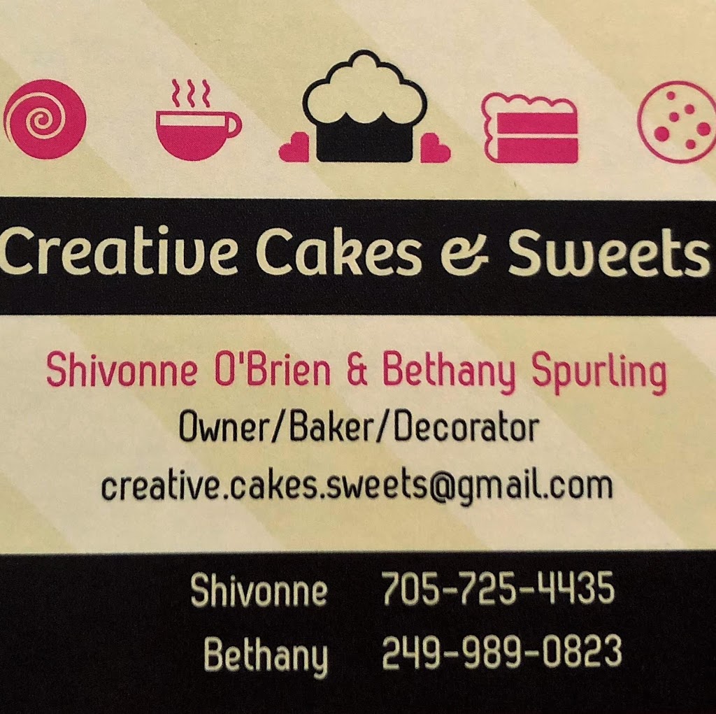 Creative Cakes & Sweets | 60 Sydenham Wells, Barrie, ON L4M 6R4, Canada | Phone: (705) 725-4435