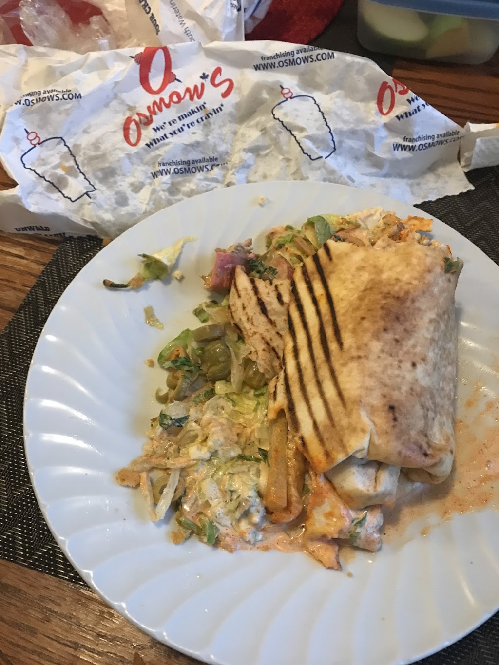 Osmows Shawarma | 3604 Major Mackenzie Rd, Unit 10, Vaughan, ON L6A 1S1, Canada | Phone: (289) 304-3055