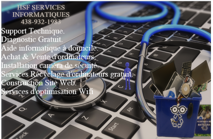 HSF Services Informatiques | 126 Terrasse Paul-Comtois, Laval, QC H7G 4S9, Canada | Phone: (438) 932-1983