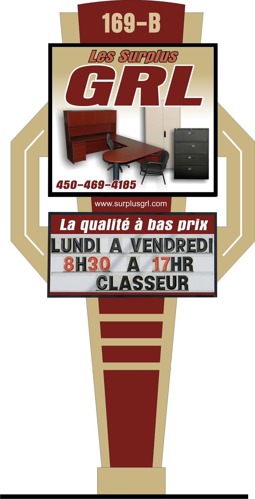 Surplus G R L Inc (Les) | 169-B QC-112, Saint-Césaire, QC J0L 1T0, Canada | Phone: (450) 469-4185