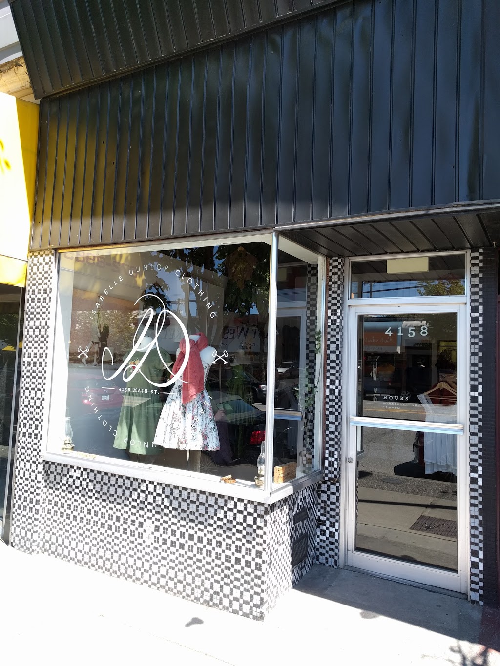 Isabelle Dunlop Clothing | 4158 Main St, Vancouver, BC V5V 3P7, Canada | Phone: (604) 785-4654