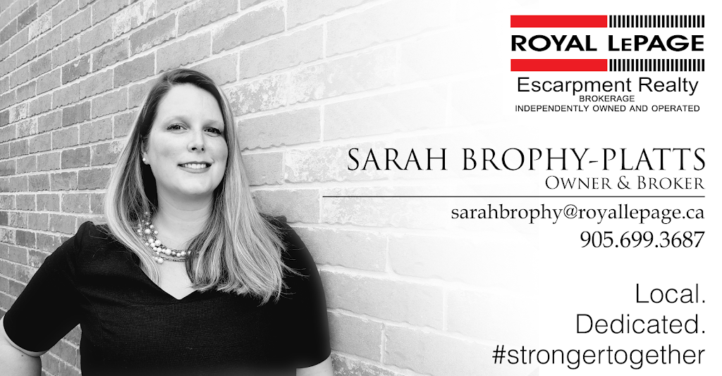 Royal LePage Escarpment: Sarah Brophy-Platts | 2 Mill St E, Acton, ON L7J 1G9, Canada | Phone: (905) 699-3687