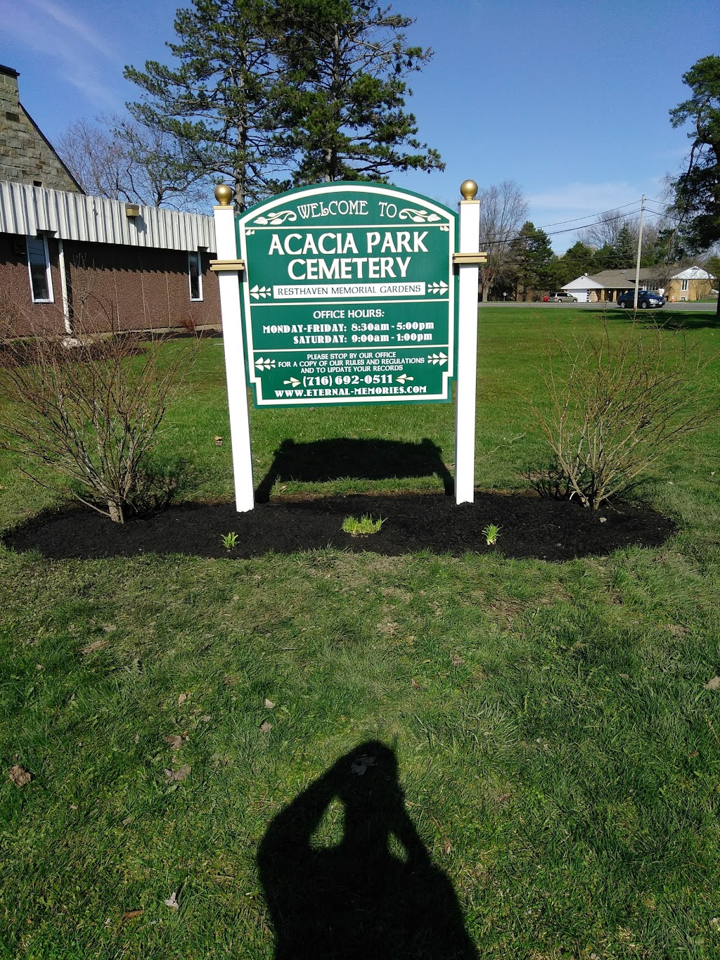 Acacia Park Cemetery | 4215 Tonawanda Creek Rd, North Tonawanda, NY 14120, USA | Phone: (716) 692-0511