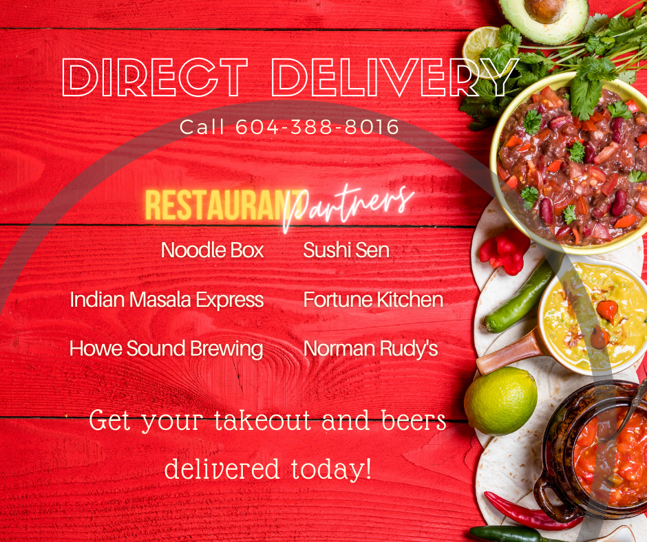 Direct Delivery Squamish | 2401 Mamquam Rd #45, Squamish, BC V8B 0J6, Canada | Phone: (604) 388-8016