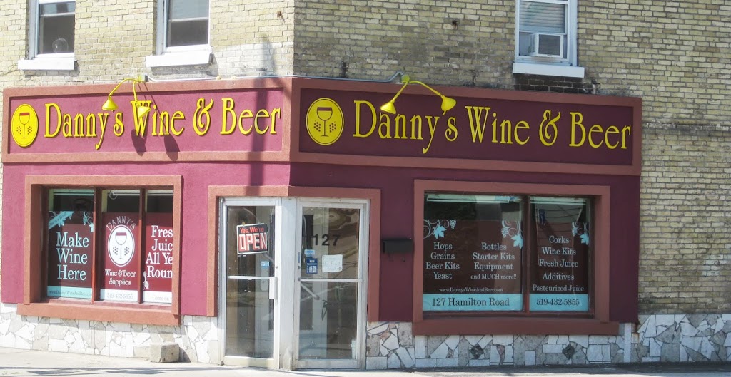 Dannys Wine & Beer Supplies | store | 127 Hamilton Rd, London, ON N6B 1N2, Canada | 5194325855 OR +1 519-432-5855