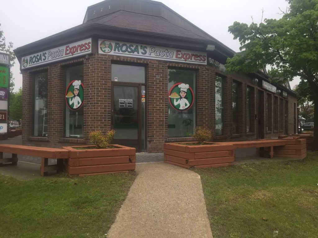 Rosas Pasta Express | 271 Old Kingston Rd, Scarborough, ON M1C 1B4, Canada | Phone: (647) 351-1777