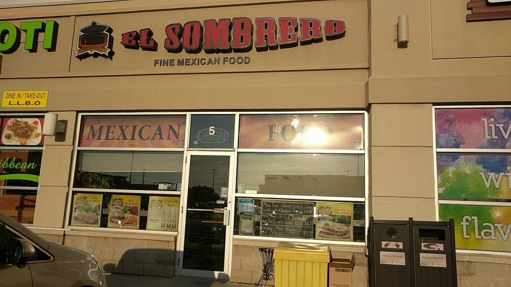 El Sombrero | 6990 Financial Dr, Mississauga, ON L4N 8J4, Canada | Phone: (905) 858-4100