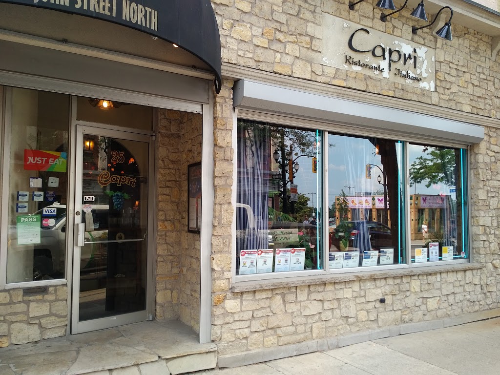 Capri Family Restaurant | 25 John St N, Hamilton, ON L8R 1H1, Canada | Phone: (905) 525-7811
