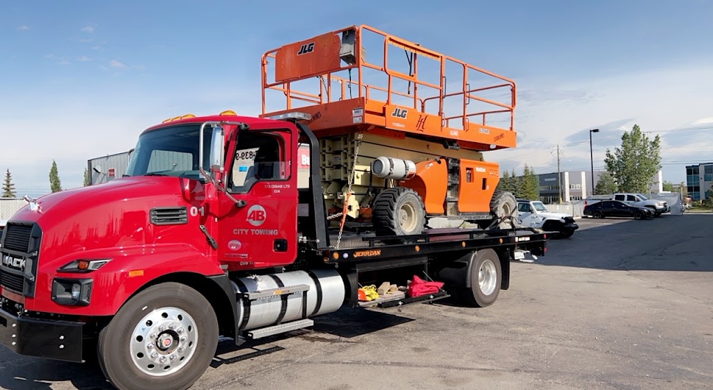 AB CITY TOWING (Calgary & Alberta Wide) HEAVYDUTY FLATBED | 123 Pineson Pl NE, Calgary, AB T1Y 2R1, Canada | Phone: (587) 839-9400