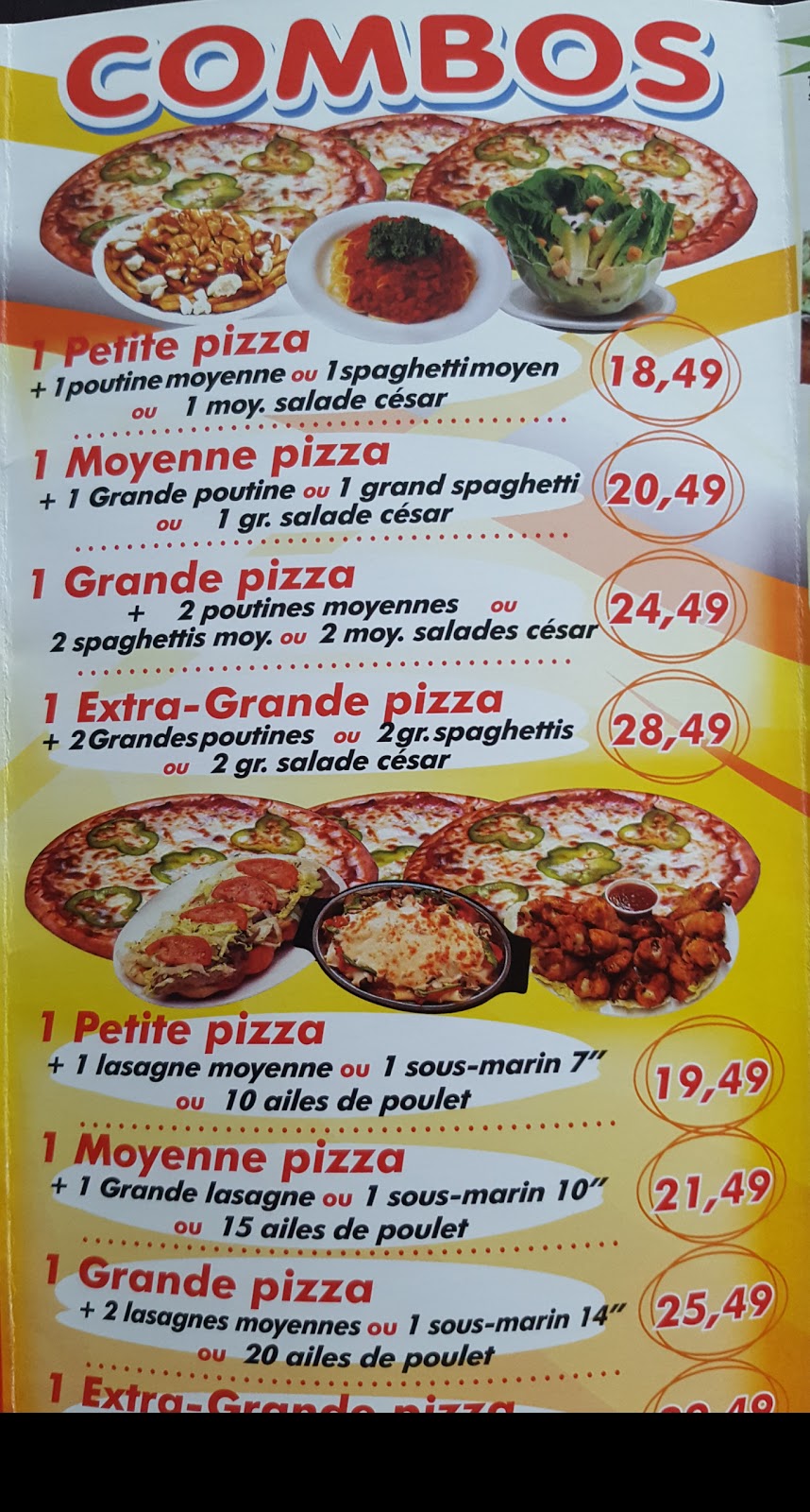Pizza Dino | Saint-Félix-de-Valois, QC J0K, Canada | Phone: (450) 889-5889