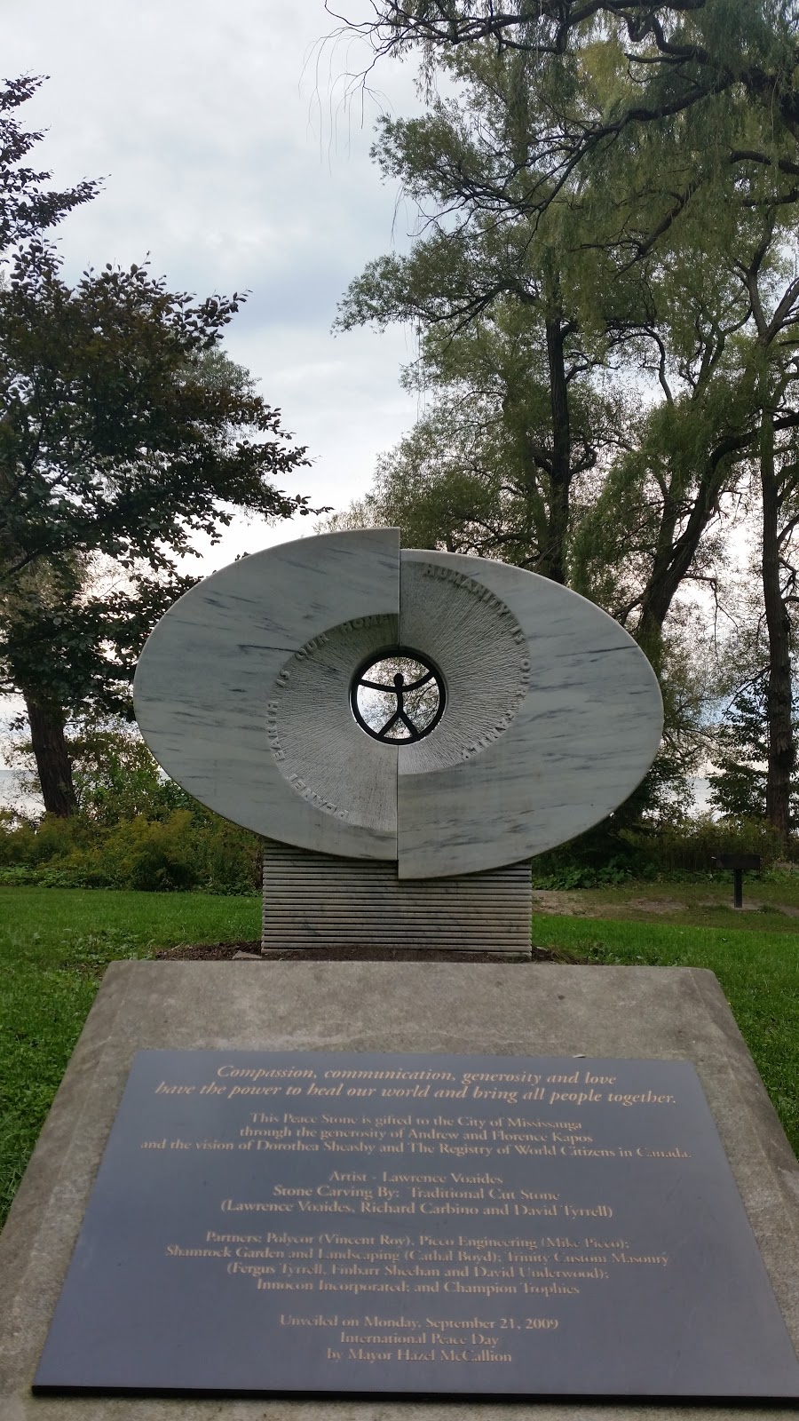 The Peace Stone | Mississauga, ON L5H, Canada