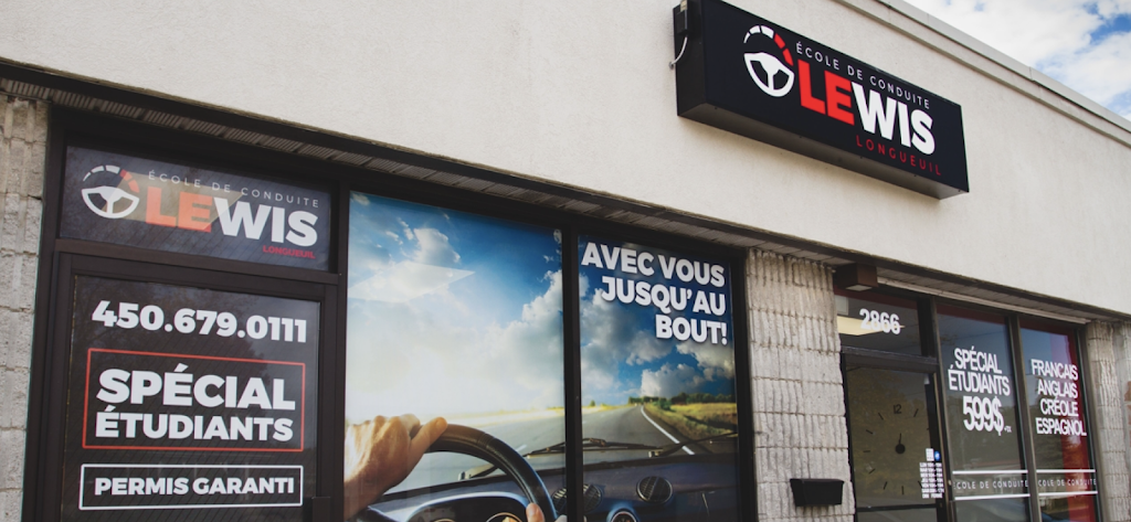 École de conduite Lewis Longueuil | 2866 Rue de Lyon, Longueuil, QC J4L 3R2, Canada | Phone: (450) 679-0111