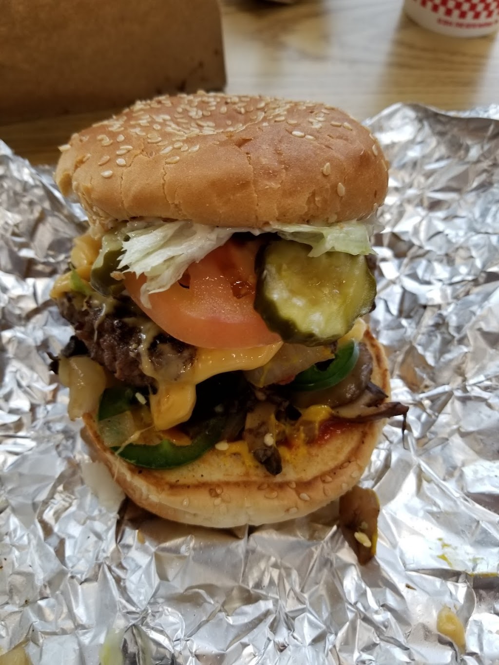 Five Guys | 8650 112 Ave NW, Calgary, AB T3R 1R8, Canada | Phone: (403) 374-1226