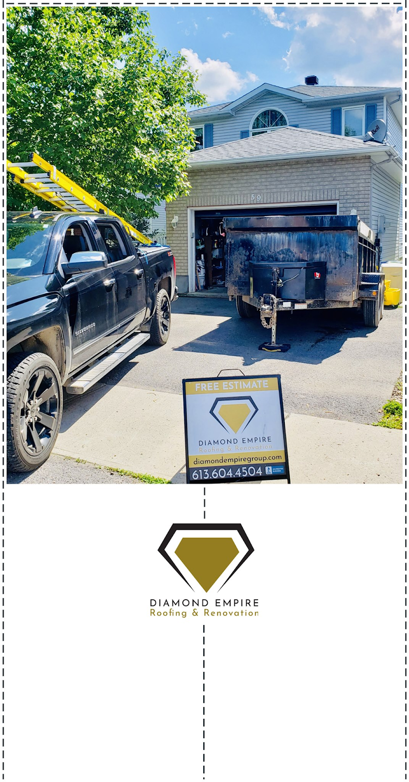 Diamond Empire Roofing & Renovation | 40 Shoreham Ave, Ottawa, ON K2G 3T7, Canada | Phone: (613) 604-4504