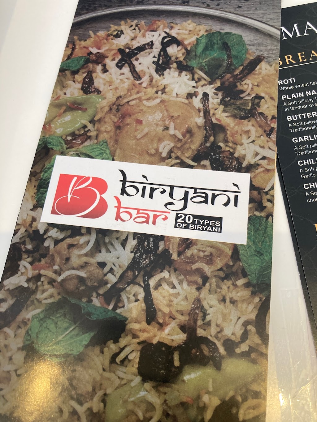 Biryani Bar | 164 Colborne St W, Brantford, ON N3T 1S4, Canada | Phone: (519) 752-2552