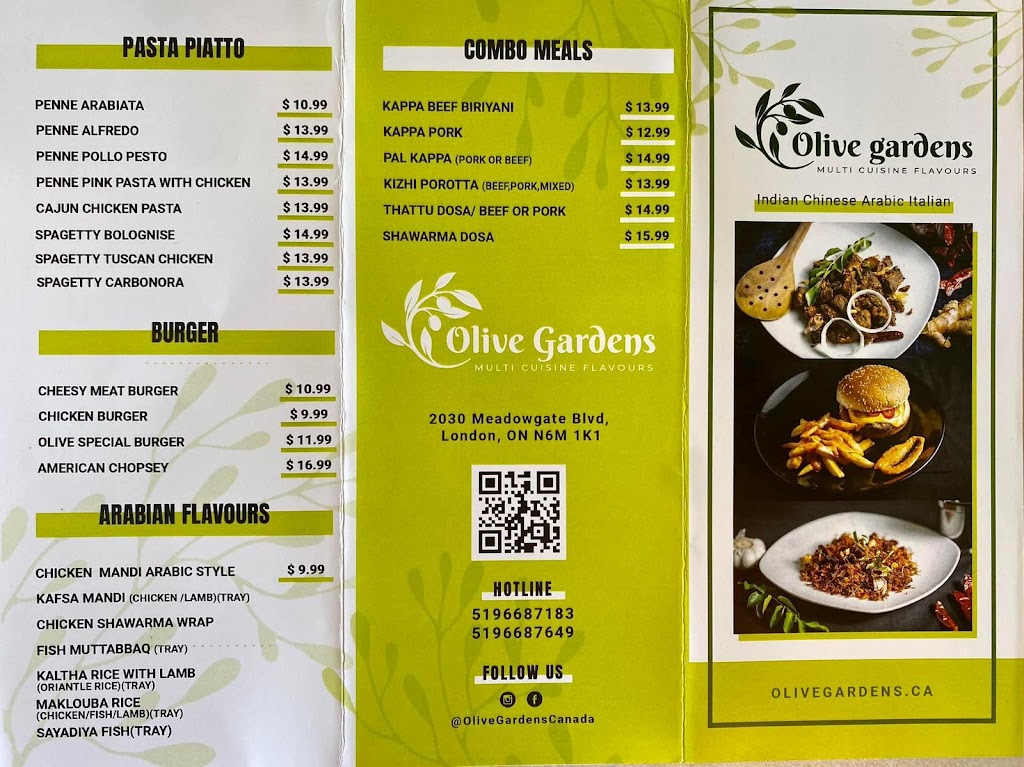 Olive Gardens | 2030 Meadowgate Blvd, London, ON N6M 1K1, Canada | Phone: (519) 668-7183