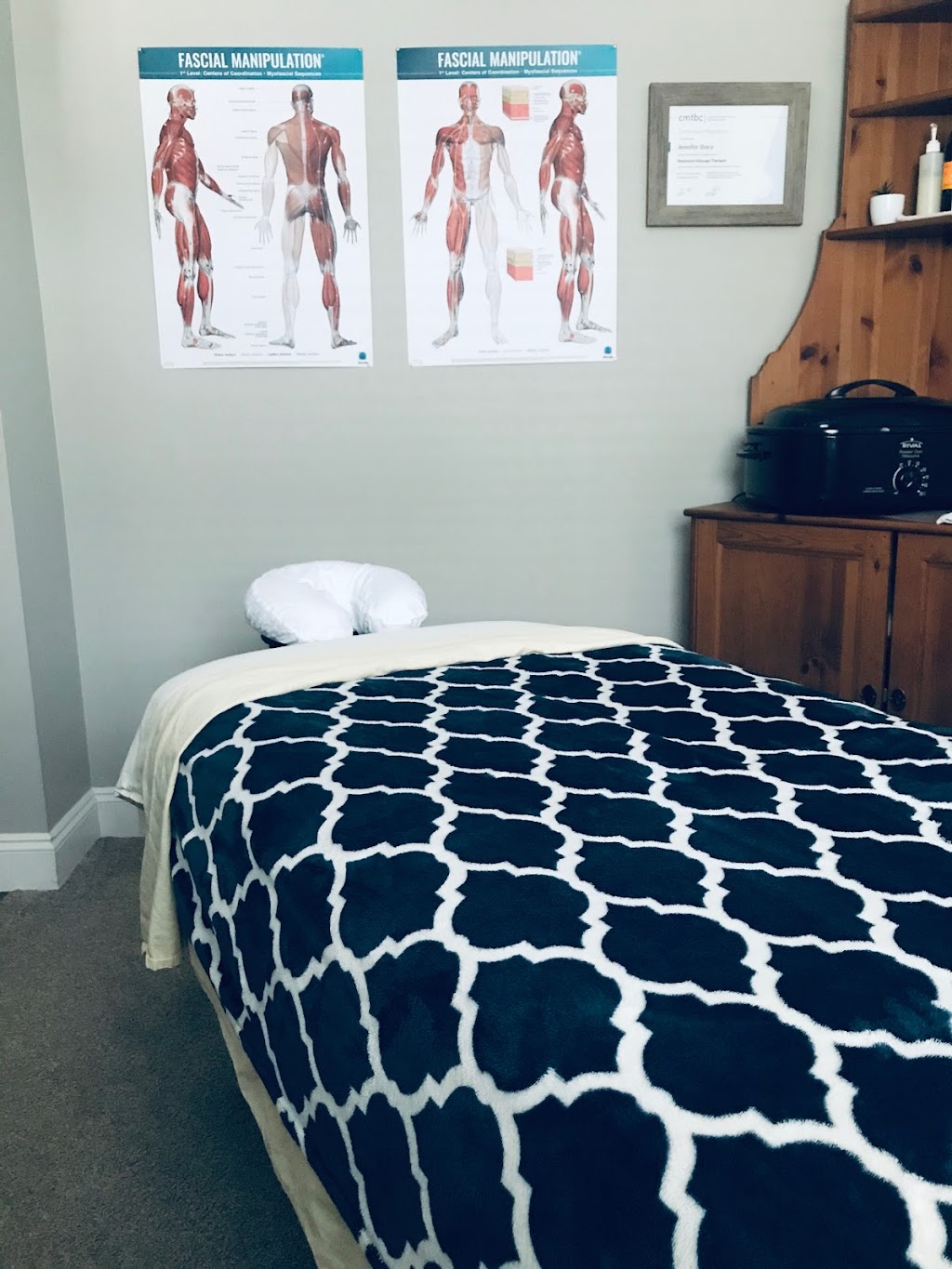 Jennifer Stacy Registered Massage therapy | 5560 Driftwood St, Chilliwack, BC V2R 6A3, Canada | Phone: (604) 845-9106
