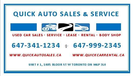Quick Auto Sales | 1405 Bloor St W #1, Toronto, ON M6P 3L4, Canada | Phone: (647) 999-2345