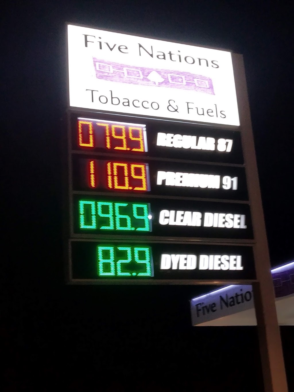 Five Nations | 142 ON-49, Deseronto, ON K0K 1X0, Canada | Phone: (613) 396-6774