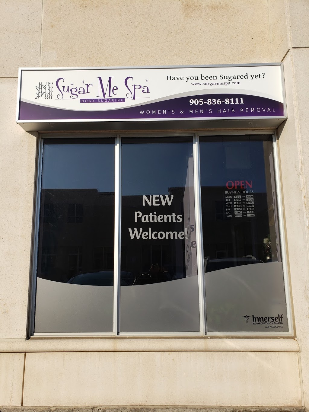 Sugar Me Spa | Inside the Natural Health Centre, 815 Major Mackenzie Dr E #2A, Richmond Hill, ON L4C 9X2, Canada | Phone: (647) 961-3018