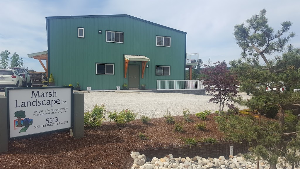 Marsh Landscape Inc | 5513 Sechelt Inlet Rd, Sechelt, BC V0N 3A3, Canada | Phone: (604) 885-3727