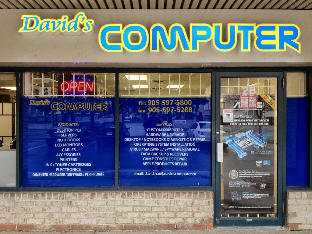 Davids Computer | 9019 Bayview Ave #2b, Richmond Hill, ON L4B 3M6, Canada | Phone: (905) 597-5800