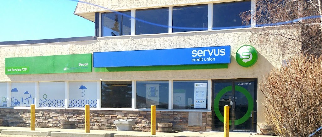 Servus Credit Union - Devon | 6 Superior St, Devon, AB T9G 1E8, Canada | Phone: (780) 987-4422