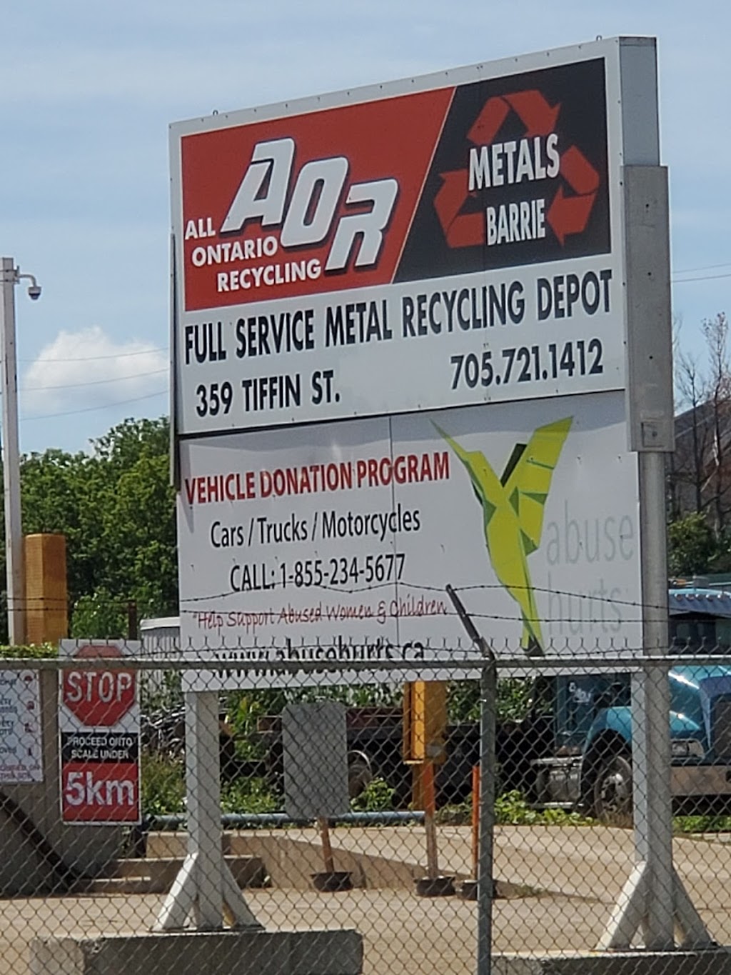 All Ontario Recycling Barrie | 359 Tiffin St, Barrie, ON L4N 9W6, Canada | Phone: (705) 721-1412