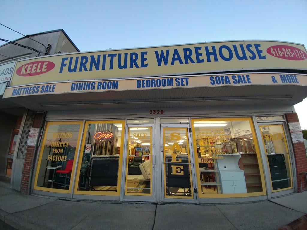 Keele Furniture Warehouse Ltd | furniture store | 2320 Keele St, North York, ON M6M 3Z8, Canada | 4162451712 OR +1 416-245-1712
