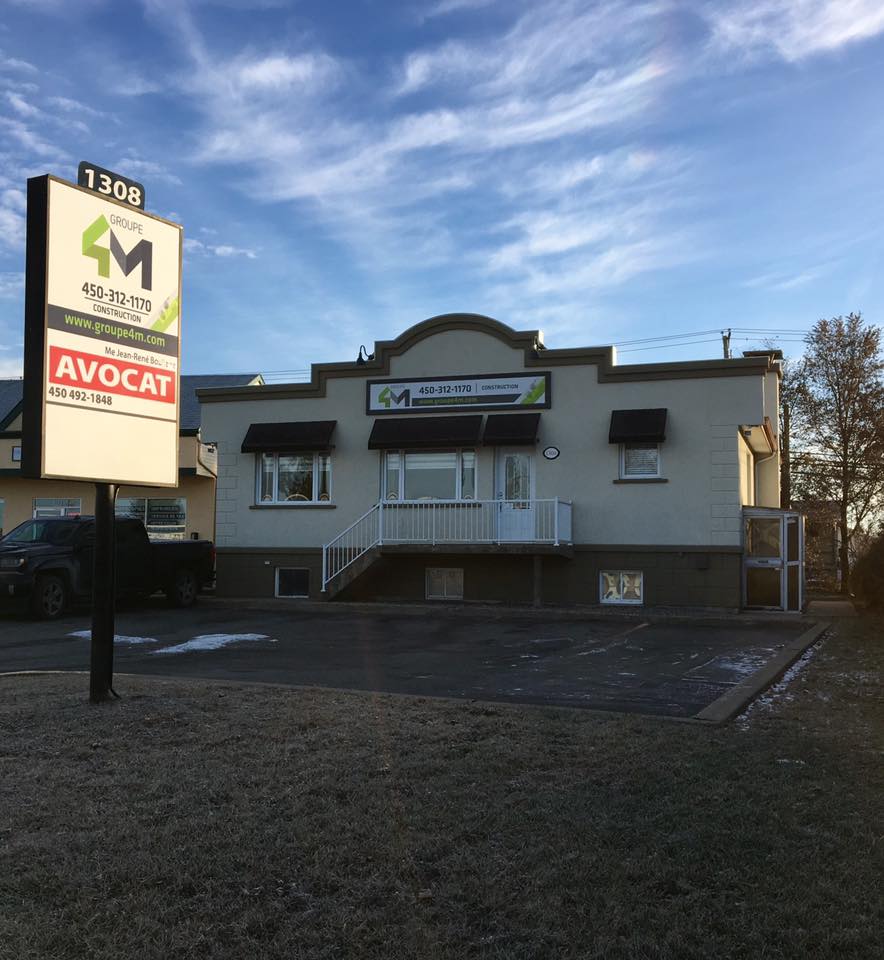 Groupe 4M | 1308 Chem. des Anglais, Terrebonne, QC J6X 4G3, Canada | Phone: (450) 312-1170